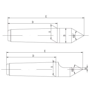 Центр упорный DJ-03020A-3 (8712-3)