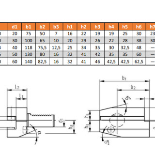 Резцедержатель VDI B5-20x16x30 STARDA
