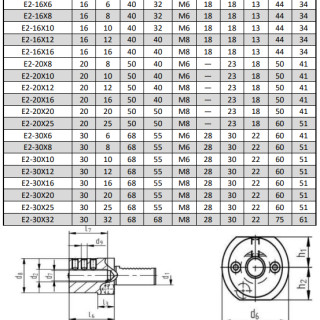 Резцедержатель VDI E2-16x6 STARDA