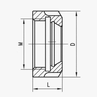 Гайка цанговая ER40-UM STARDA