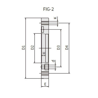Фланец переходной FL-15A8